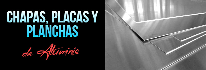 Ver sección de chapas, placas y planchas en aluminio