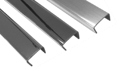 U-perfiles de aluminio alu-u 2000mm 